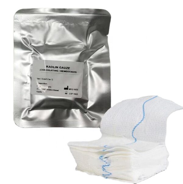 Comfortable Hemostatic Gauze