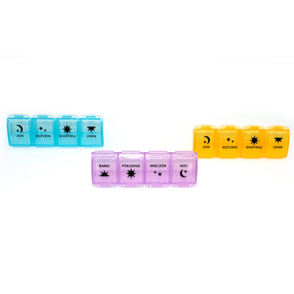 Elongated Portable Medication Reminder Box – Image 3