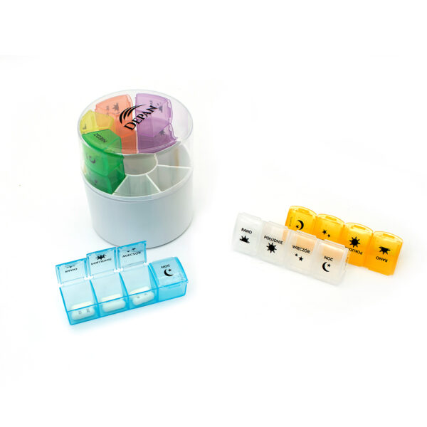Elongated Portable Medication Reminder Box – Image 2