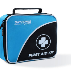 Detail of Side Surface of Handle-Nylon-Blue-First-Aid-Bag