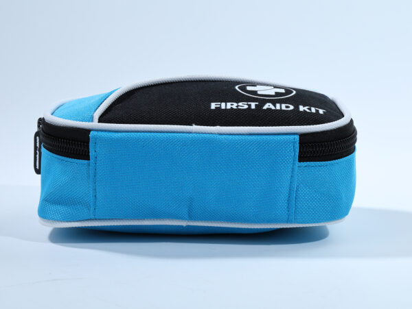 Sac de premiers secours pratique en nylon bleu – Image 4
