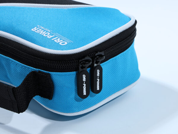 Sac de premiers secours pratique en nylon bleu – Image 2