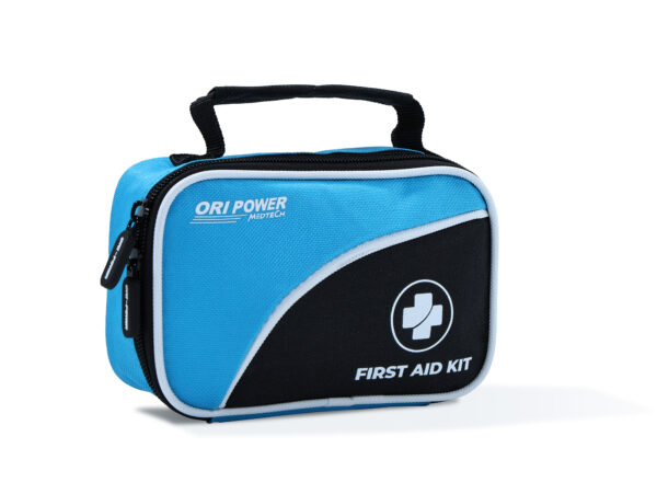 Detail of Side Surface of Practical-Nylon-Blue-First-Aid-Bag