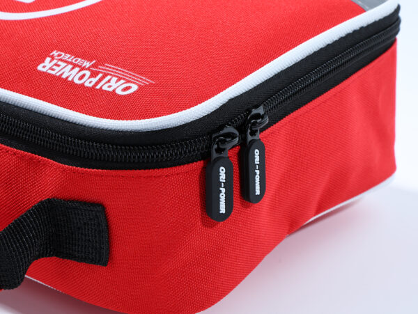 Sac de premiers secours en nylon rouge – Image 4