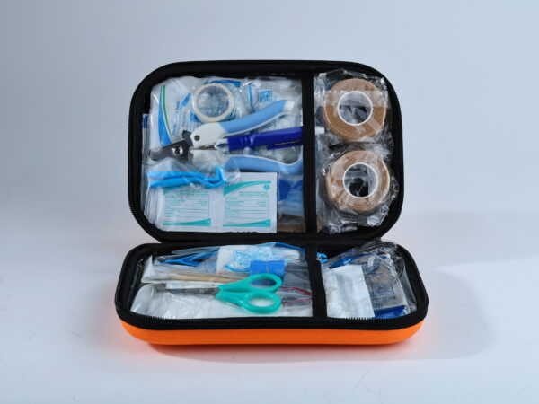 Trousse de premiers soins pour animaux de compagnie orange – Image 5