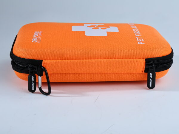 Trousse de premiers soins pour animaux de compagnie orange – Image 4